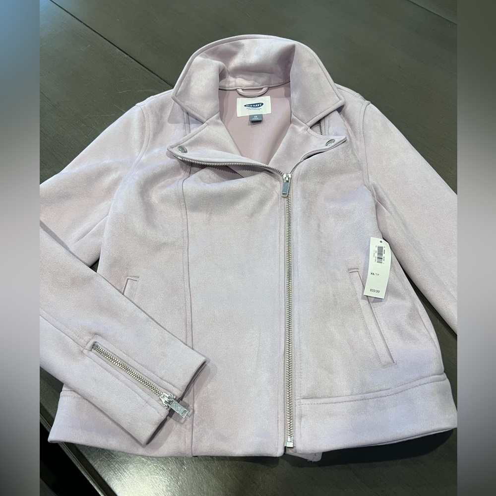 Old navy faux suede jacket